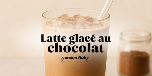 Latte Glacé à la Poudre Naky Rituals : Boisson Healthy et Gourmande