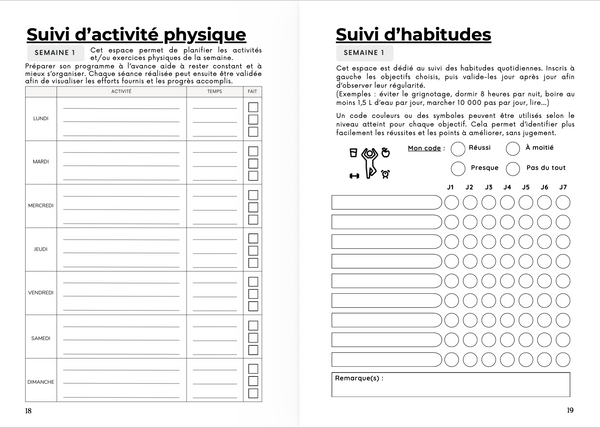 Page intérieure du Journal Naky Rituals