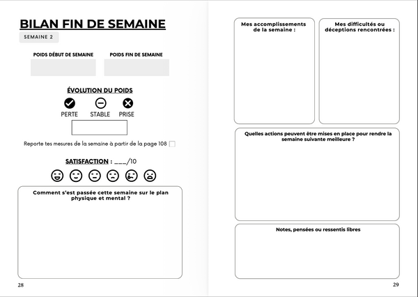Page intérieure du Journal Naky Rituals