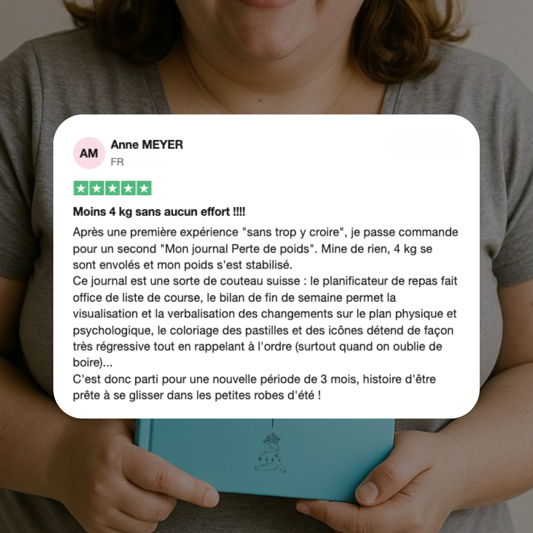 Journal perte de poids