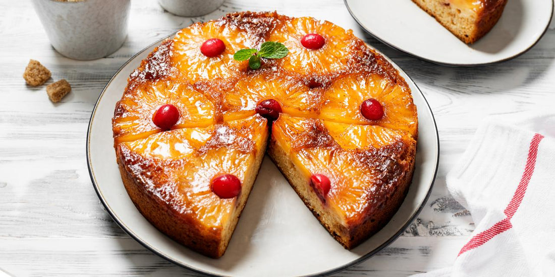 Gâteau Renversé à l’Ananas Healthy – Léger, Gourmand et Sans Complexe !