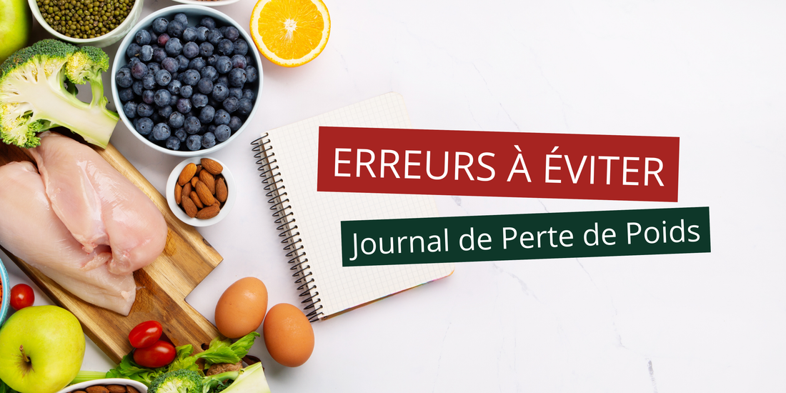 7 erreurs à éviter quand on commence un journal de perte de poids