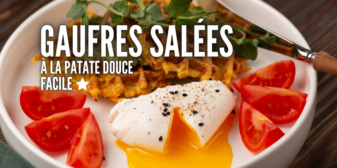 Gaufres Salées à la Patate Douce : Recette Facile, Healthy et Rassasiante !