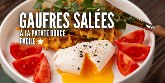 Gaufres Salées à la Patate Douce : Recette Facile, Healthy et Rassasiante !