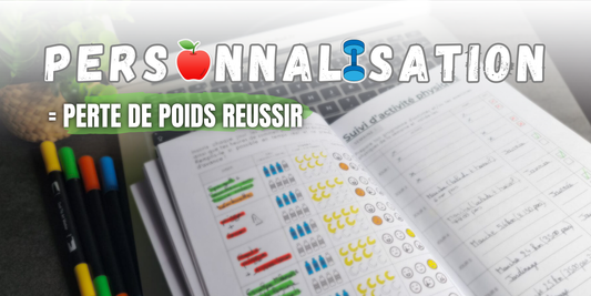 Personnaliser son carnet de suivi pour une perte de poids réussie