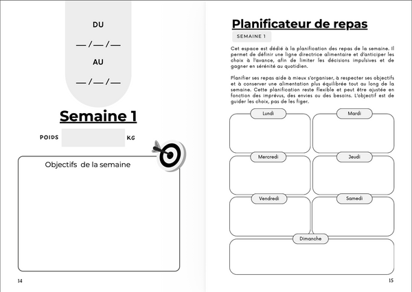Page intérieure du Journal Naky Rituals