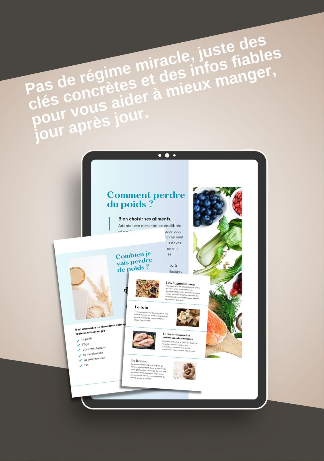 Ebook "Mieux Manger & Atteindre Votre Poids Idéal" (Offre Livre + Ebook) - Naky 