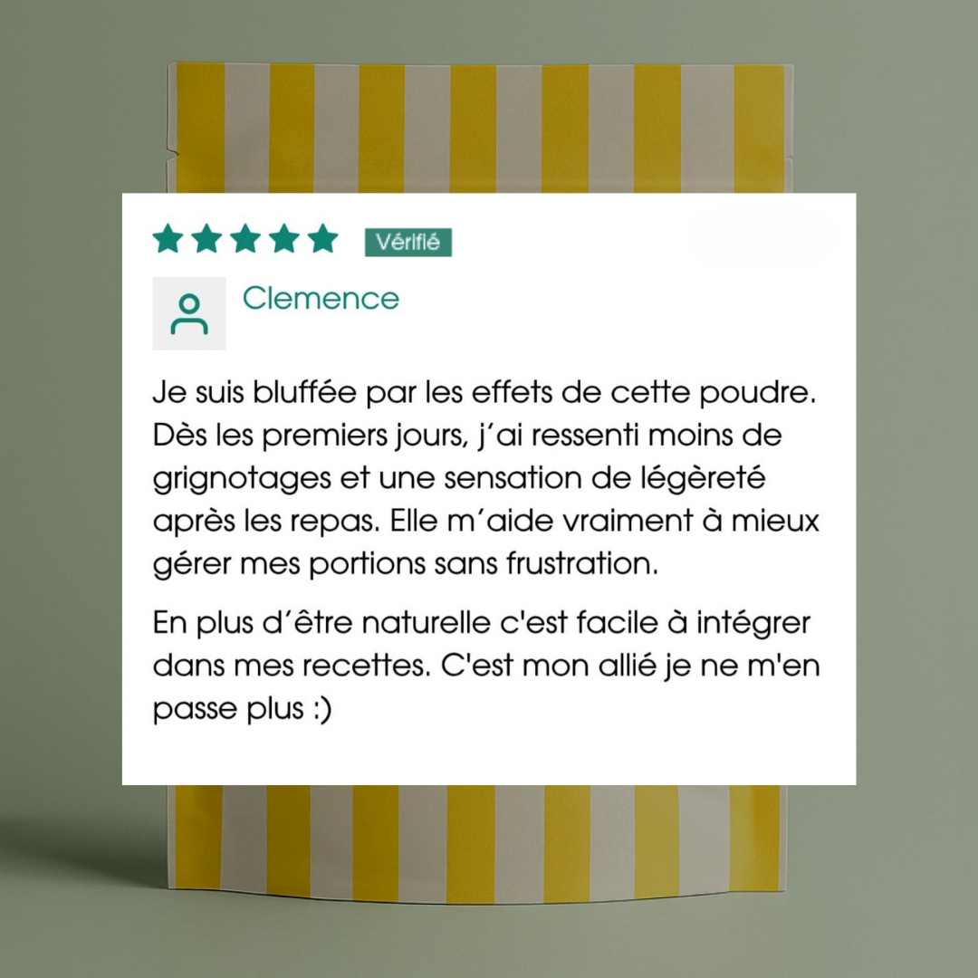 Poudre Coupe-Faim 100% Naturelle – Alternative Saine au Cacao