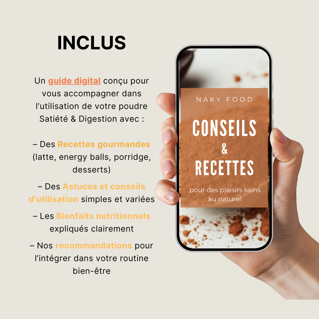 Poudre Coupe-Faim 100% Naturelle – Alternative Saine au Cacao